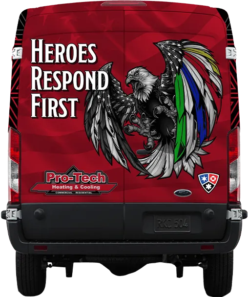 Pro-Tech Heroes Respond van wrap