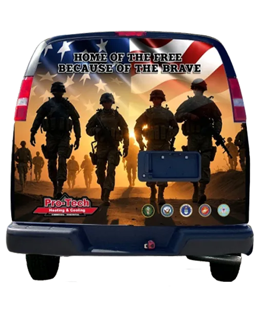 Pro-Tech Military van wrap