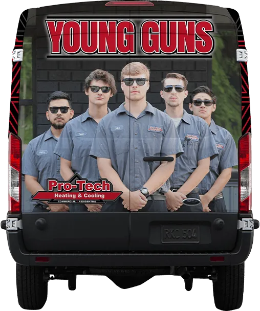 Pro-Tech Young Guns van wrap